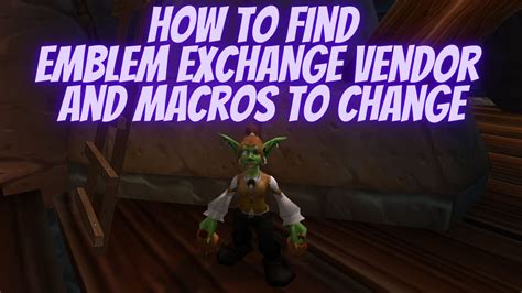 I found this macro which worked (open window with Usuri Brightcoin, then paste the macro). . Wotlk money changer macro